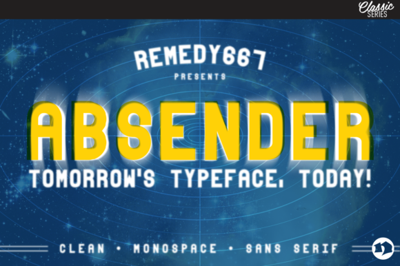 Absender: A Bold Sans Serif for Digital Branding