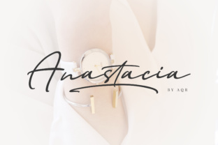 Anastacia: A Signature Font for Creative Crafters