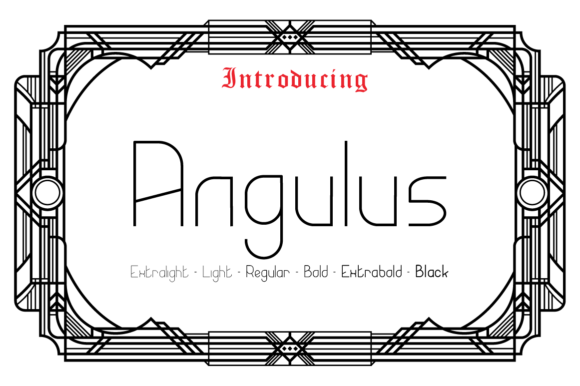 Angulus: A Versatile Sans Serif for Editorial Design