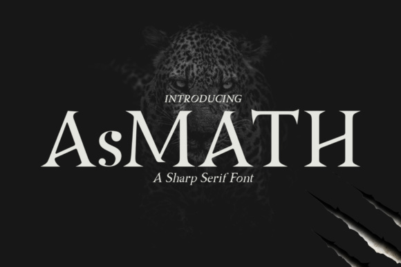 Asmath: A Serif Font That Elevates Digital Branding