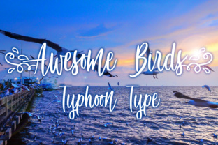 Awesome Birds: A Script Font That Elevates Branding