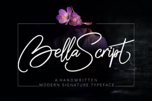 Bella: A Handwritten Font for Real-World Branding
