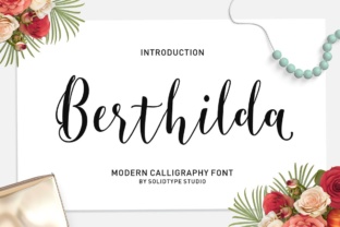 Berthilda Script: A Font for Campaigns That Speak with Elegance