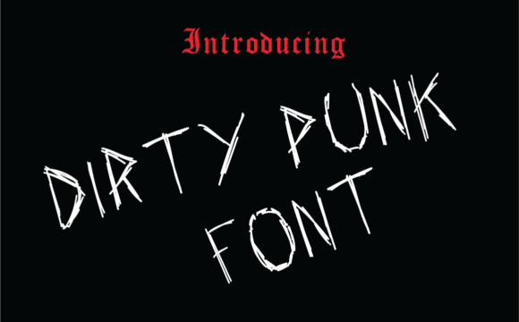 Dirty Punk: A Bold Sans Serif for Editorial Expression
