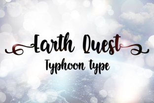 Earth Quest: A Script Font with Heart and Readability