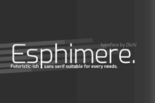 Esphimere: A Futuristic Sans Serif That Elevates Real Business Branding