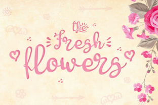 Fresh Flowers Font: A Playful Script with Real Branding Charm