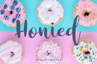 Honied: A Handmade Script Font That Elevates Your Brand