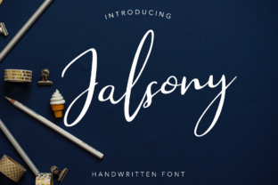 Jalsony: A Script Font for Editorial Charm and Readability