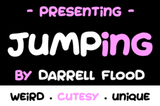 Jumping Font: The Playful Script That Grabs Scrolling Eyes