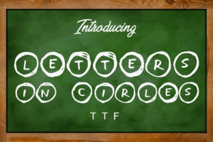 Letters in Circles: A Warm, Playful Display Font for Digital Branding