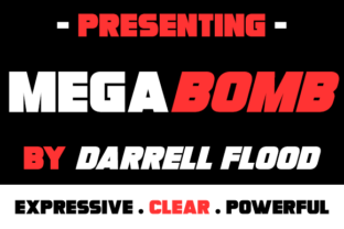 Megabomb: A Bold, Modern Sans Serif Font for Small Business Branding