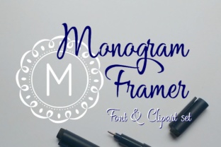 Monogram Framer: A Font for Campaign Creativity