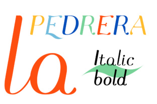 Pedrera Italic: A Serif Font for Editorial Elegance