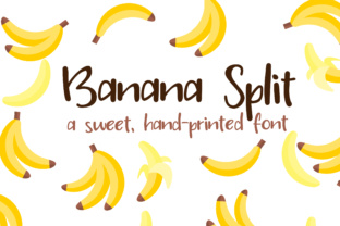 PN Banana Split: A Friendly, Polished Script Font for Small Business Branding