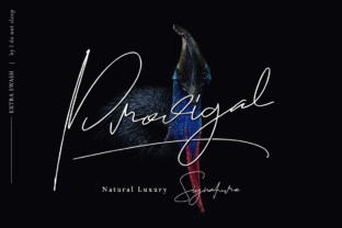 Prodigal: A Handwritten Font for Thoughtful Editorial Design