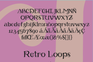 Retro Loops: A Font That Adds Personality to Your Web Design