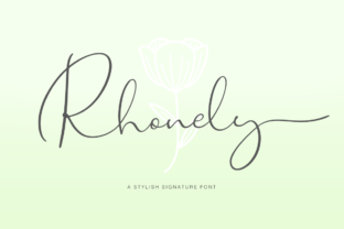 Rhonely: A Font That Elevates Your Brand