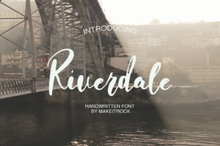 Riverdale: A Sweet Handwritten Font for Feminine Brand Moments