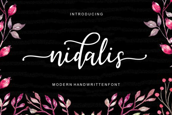 Scripting Success with Nidalis: A Font for Modern Marketing