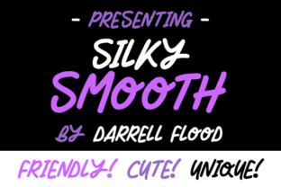 Silky Smooth: A Flowy Script Font That Makes Love & Labels Feel Real