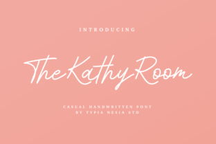 The Kathy Room: A Script Font for Editorial Design