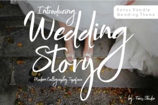 Wedding Story: A Script Handwritten Font That Converts