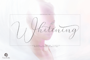 Whitening: A Script Font for Editorial Excellence