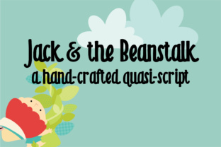 ZP Jack and the Beanstalk: A Whimsical Script Font for Digital Branding